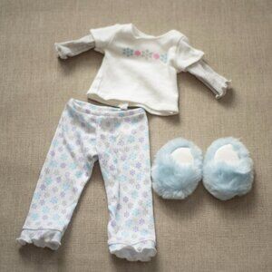 American Girl Snuggly Snowflake PJs
